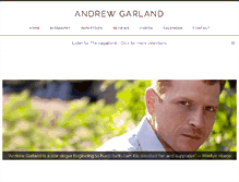 Tablet Screenshot of andrewgarland.com